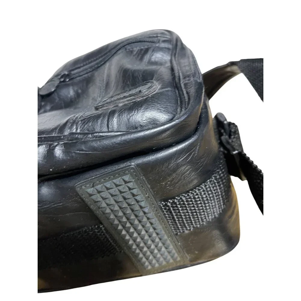 Royal Laredo Faux Leather Dual Pocket Camera Bag With Shoulder Strap Vintage 90s